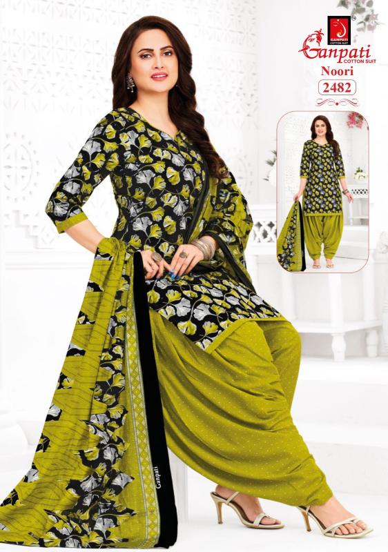 Ganpati noori patiyala vol-13 dress materials wholesaller